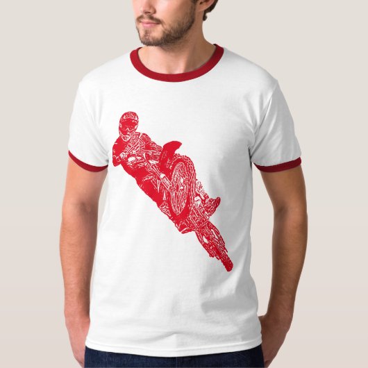 Motocross is leven t-shirt (Voorkant)