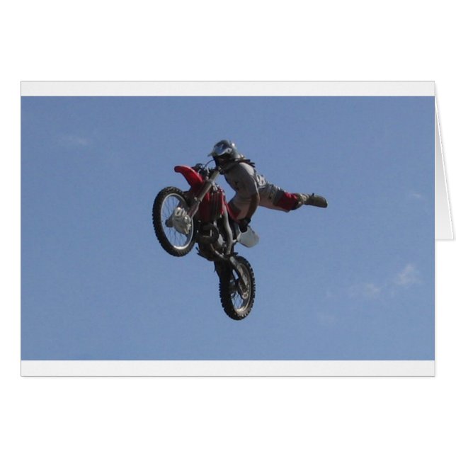 Motocross Jump (Voorkant Horizontaal)