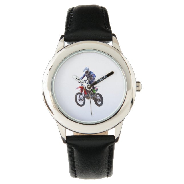 Motocross Jump Horloge (Voorkant)