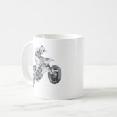 Motocross Koffiemok (Voorkant links)