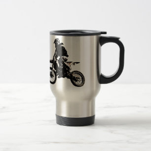 Motocross motorfiets reisbeker