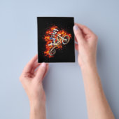 Motocross Muurkunst  Flyer (Hand)