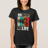 Motocross No Ride No Life Motocross Machine Motocr T-shirt (Voorkant)