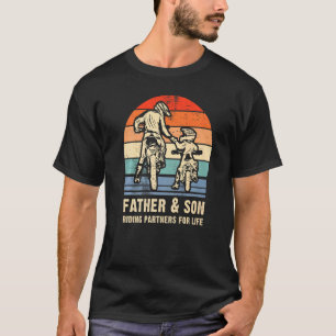 Motocross pa Dirt Bike Father and Son Riding Part T-shirt