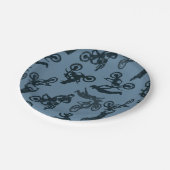 Motocross Papieren Bordje (Gekanteld)