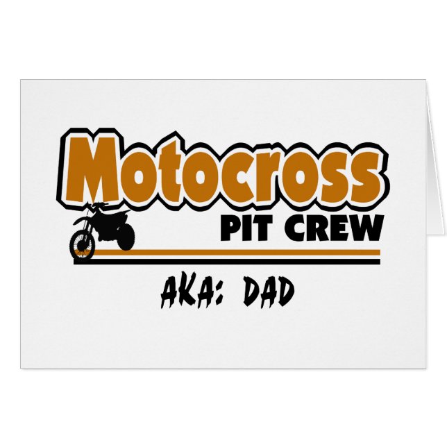 Motocross Pit Crew (Voorkant Horizontaal)