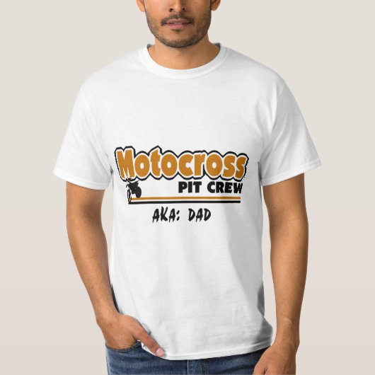 Motocross Pit Crew T-shirt (Voorkant)