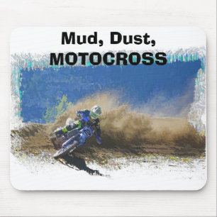 Motocross Racer Artwork-cadeaus Muismat