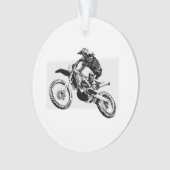 Motocross Racer Design Ornement (devant)