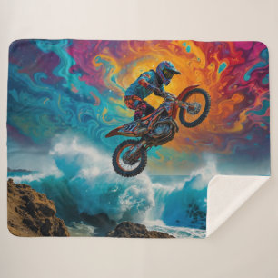Motocross Racers Kust Evenement Sherpa Deken