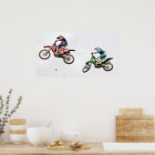 Motocross Racers Poster (Keuken)