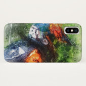 Motocross Rider Art Designer Coque (Dos (Horizontal))