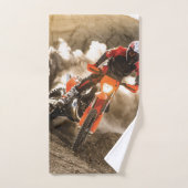 Motocross Rider Bad Handdoek (Handdoek)