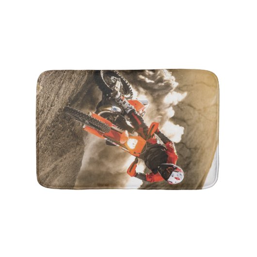 Motocross Rider Badmat (Voorkant)