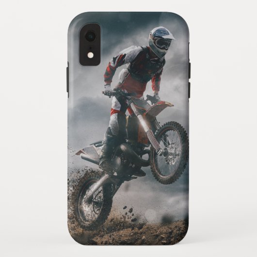 Motocross Rider Case-Mate iPhone Case (Achterkant)