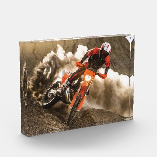 Motocross Rider Fotoblokken (Links)