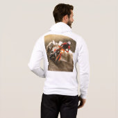 Motocross Rider Hoodie (Achterkant volledig)