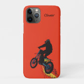 Motocross Rider Jump Case-Mate iPhone Case (Achterkant)