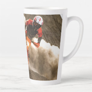 Motocross Rider Latte Mok