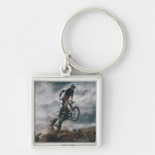 Motocross Rider Sleutelhanger