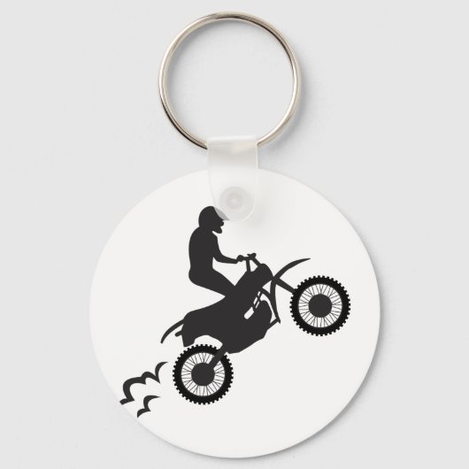 Motocross Rider Sleutelhanger (Voorkant)