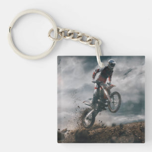 Motocross Rider Sleutelhanger