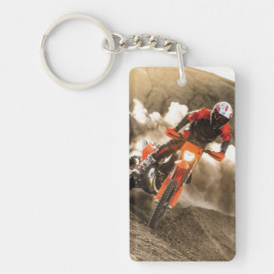 Motocross Rider Sleutelhanger