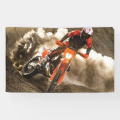 Motocross Rider Spandoek (Horizontaal)