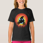 MOTOCROSS RIDER  SUNSET T-Shirt (Voorkant)
