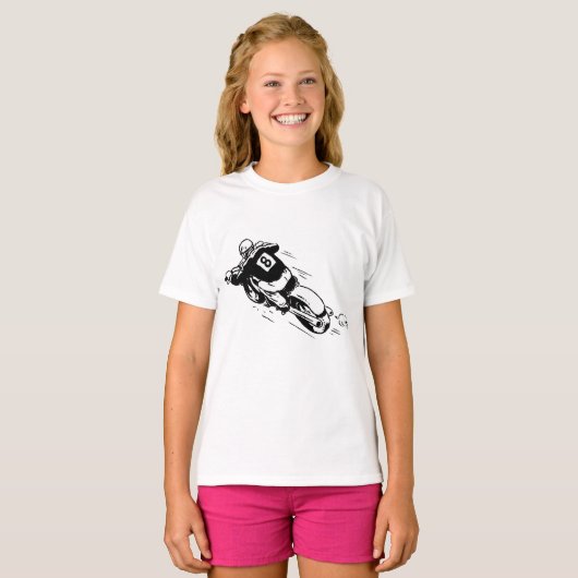 Motocross Rider T-shirt (Voorkant volledig)