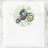 Motocross Ronde Sticker (Tas)
