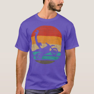 Motocross Seatgrab Retro Style 1087 T-shirt