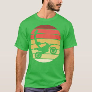 Motocross Seatgrab Retro Style 787 T-shirt