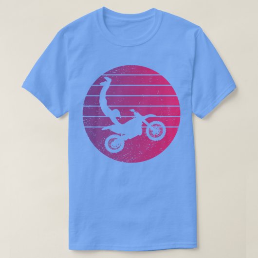 Motocross Seatgrab Retro Style 788 T-shirt (Design voorkant)