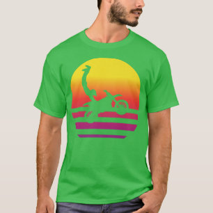 Motocross Seatgrab Retro Style  789 T-shirt