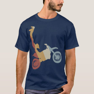 Motocross Seatgrab Retro Style 797 T-shirt