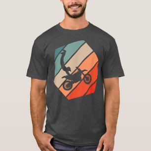 Motocross Seatgrab Retro Style T-shirt