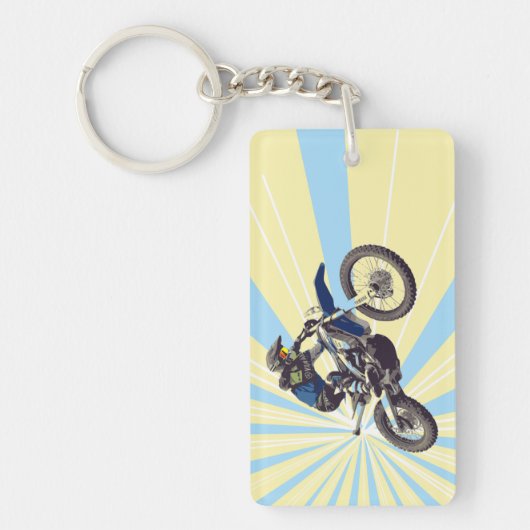 Motocross Sleutelhanger (Voorkant)