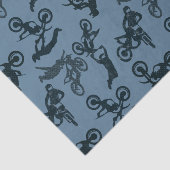 Motocross Tissuepapier (Detail)