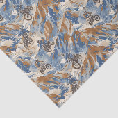 Motocross Tissuepapier (Detail)