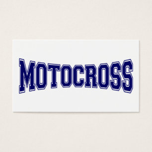 Motocross University Stijl Visitekaartjes