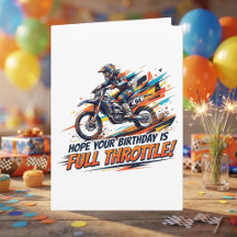 Motocross Verjaardag voor Hem