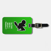 Motocross Whip Bagagelabel (Voorkant horizontaal)