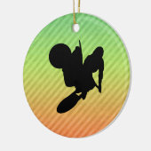 Motocross Whip Keramisch Ornament (Links)