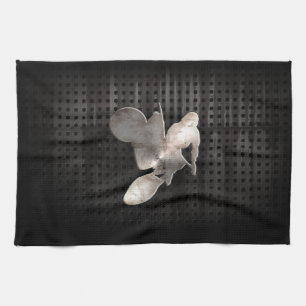 Motocross Whip; Koel zwart Theedoek