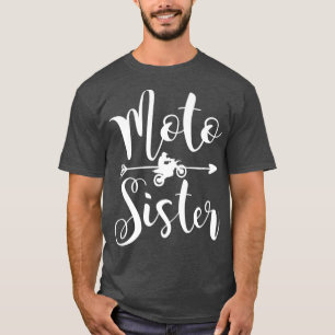 motocross zus schattige broer sibling dritbike t-shirt