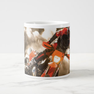 Motocrossrijder Extra Grote Beker