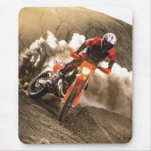Motocrossrijder Muismat