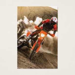 Motocrossrijder Visitekaartje