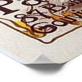 Motocycles Comiot - Paris Poster vintage (Coin)